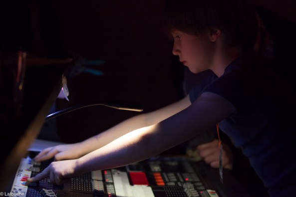 Merci Renan qui a assuré aux lumières du haut de ses 6 ans et demi !