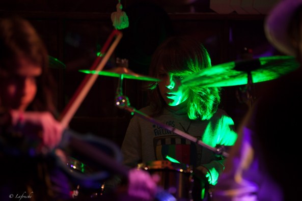 Delphi très en forme à la batterie